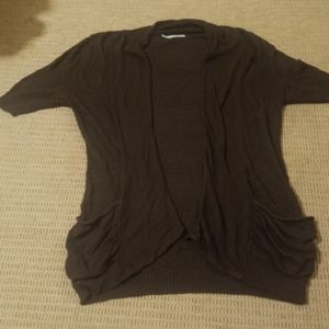 Short sleeve cardigan with pockets!